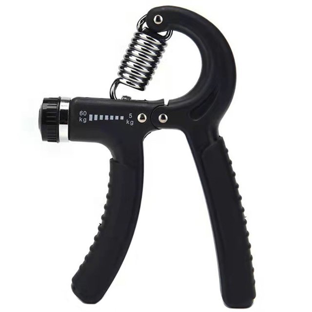 FLhrweasw Fortalecedor Agarre Mano Ajustable para Muñecas Fuertes Dedos Y Manos (negro)