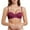 Wine, variant on TSADFHJI Women's T Shirt Bra with Push up Padded Bralette Bra without Underwire Seamless Comfortable Soft Cup Bra Plus Size Bras Women 5X-6X Bras Women Set with Robe Womens Bras White White 75D