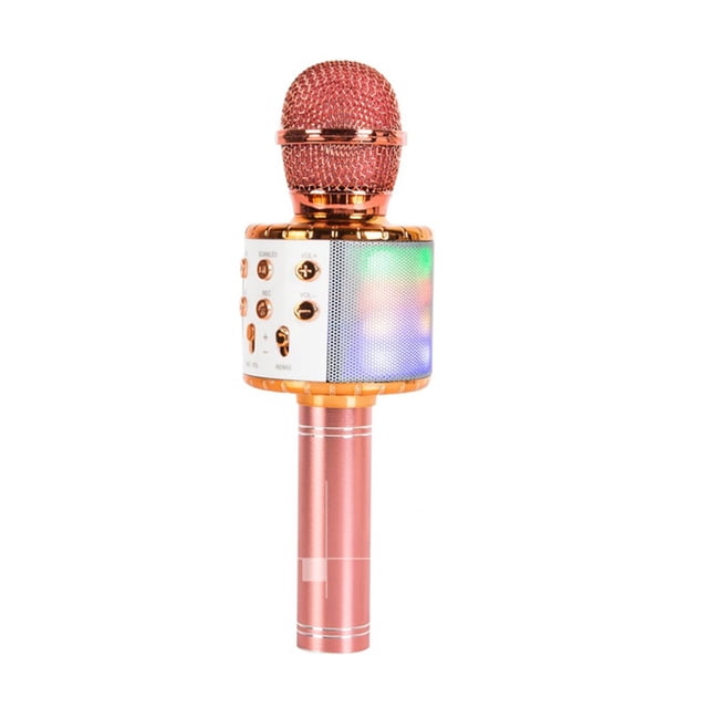 Micrófono inalámbrico para karaoke Micrófono móvil Bonaok Metal