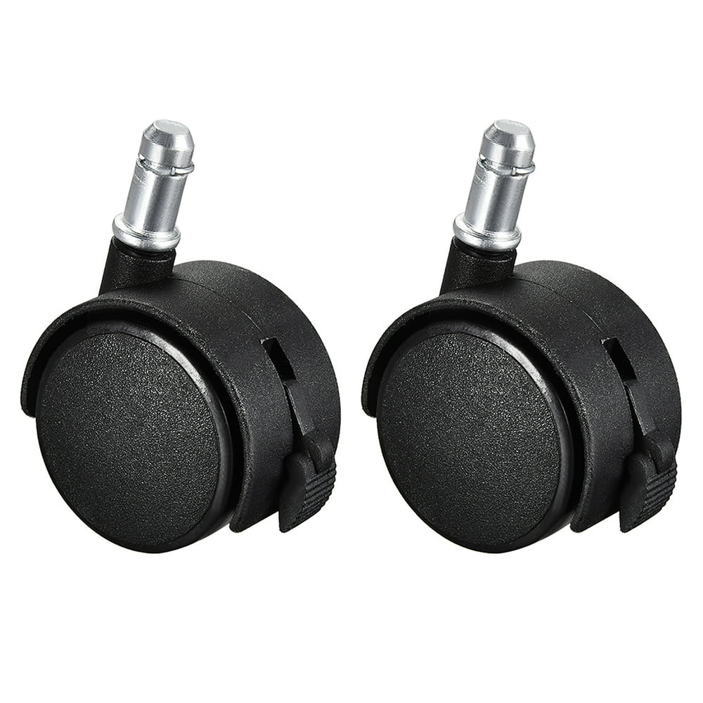 2inch Swivel Casters Nylon Twin Wheel Universal 11mmx22mm Stem Caster