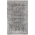 thumbnail image 4 of SAFAVIEH Isabella Kuzman Floral Bordered Area Rug, Grey/Dark Grey, 4' x 6', 4 of 10