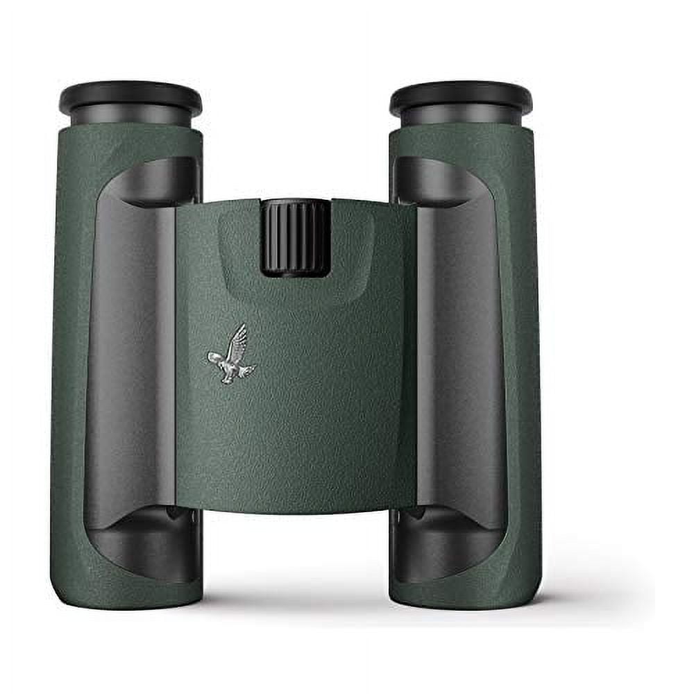 Swarovski Optik 10x25mm CL Pocket Wild Nature Waterproof Roof Prism Binocular with 5.6 Degree Angle of View, Green