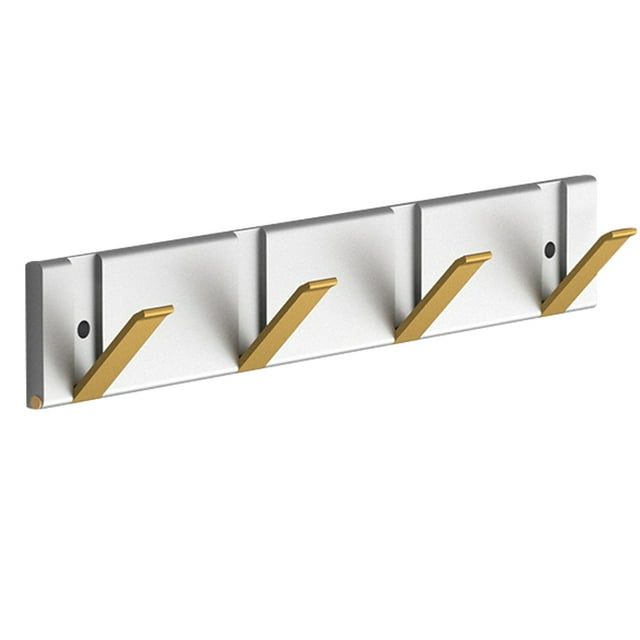 Percha plegable de pared, percha que ahorra espacio para abrigos, sombreros, bufandas, llaves, etc.