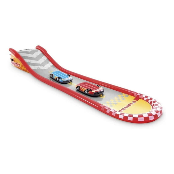 Tobogán Acuático Resbaladilla Autos Carreras De Niños Intex 57167NP