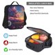 thumbnail image 5 of Disketp Dreamy Dandelion Sunset Mochila Estampada de Gran Capacidad con Lonchera y Estuche, Set de 3 Piezas para Estudiantes, 5 of 7