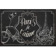 thumbnail image 2 of Penner, Janelle 14x11 White Modern Wood Framed Museum Art Print Titled - Vive Paris III, 2 of 4