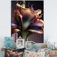 thumbnail image 2 of Designart Red Gladiolus Flowers III Canvas Wall Art, 2 of 5