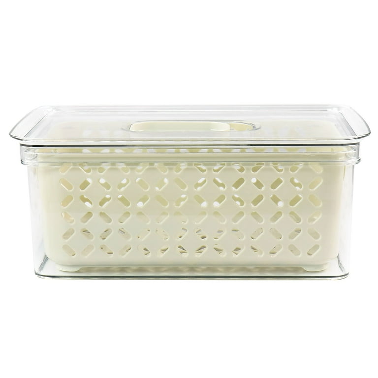 Martha Stewart 44 oz. Glass Food Storage Container with Lid