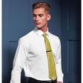 thumbnail image 2 of Premier Cravate Satin Simple pour Homme (Lame Étroite), 2 of 3