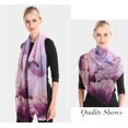 thumbnail image 2 of GFDYREE Foulards pour Femmes Légères Foulards de Mode Imprimé Motif Floral Châle, 2 of 6