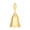 Golden, variant on NFTIGB Premium Golden Bar Hand Bell, Zinc Alloy Service Call Bell for Dinner Room, Class & Office Desk, 4.33 inches / 11 cm