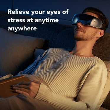 Skg Eye Massager with Heat Electric Vibration Eye Music for Travel Home