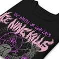 thumbnail image 2 of Ice Nine Kills Purple - Large Wrath Jumbo Print Unisex Sweatshirt - Black - Large, 2 of 5