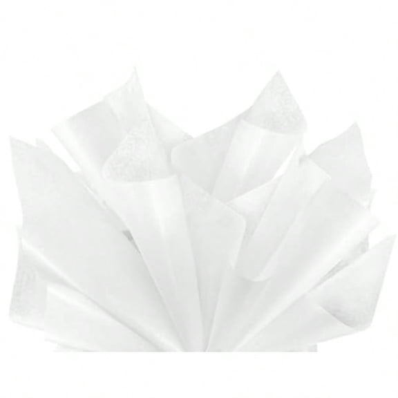 Gift Wrap Tissue Paper Size: 15"x20" 100 Sheet Acid Free Bulk Tissue Paper White