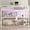 Off White + Metal + Queen, variant on Metal Twin Loft Bed with Desk, Power Outlet and LED Lights, Space Saving Design with USB Charging, Noise Reduced, Black