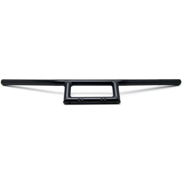 Krator Motorcycle Handlebar 7/8" Black Bars Window Style Compatible with Honda VTR 1000 Interceptor Super Hawk