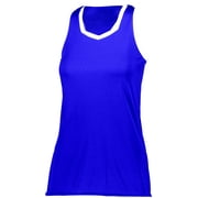 Augusta L Ladies Crosse Jersey Purple/White 1678