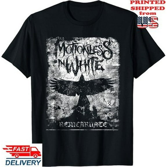 Velto Motionless in White - Merchandise - Reincarnate T-Shirt, Unisex Tee All Size S-5XL