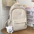thumbnail image 3 of EASTIN Casual Book Bags Large Capacity Woman Backpack Simple for Outdoor Sport (Pink), 3 of 9