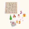 thumbnail image 4 of Gwong hogar Molde de cocción DIY FÁCIL DE DEMOLAR ESTILO DE NAVIDAD USE AMPLADO AMPLADO EL COMENTO PARA HORKE PARA COCINA Gwong 21081733, 4 of 7