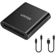 CFast Card Reader, Unitek USB 3.0 USB C CFast 2.0 Card Reader, Portable Aluminum CFast Memory Card Adapter Thunderbolt