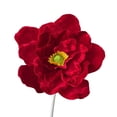 thumbnail image 2 of Accesorio de fotografía de flores de tela de terciopelo artificial 3D hecho a mano para aniversario Dia 30 cm, 2 of 9