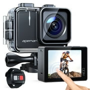 APEMAN A100s Action Camera 4K 50fps Touchscreen Ultra HD 20MP WiFi Sports 40M Dual 1350 mAh Batteries - Best Reviews Guide