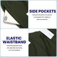 thumbnail image 5 of Coshow Men Shorts with Pockets 2 Pack Quick Dry Gym Workout Shorts Mens Athletic Shorts, 5 of 8