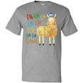 thumbnail image 3 of Inktastic Cute Christmas Fa Lla Llama T-Shirt, 3 of 5
