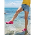 thumbnail image 6 of BadPiggies Water Socks Barefoot Quick-Dry Aqua Skin Shoes, Men Women Rubber Soles for Beach Pool Surf Swim Yoga, 6 of 9