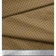 thumbnail image 2 of Soimoi Polyester Crepe Fabric Heart Shirting Print Fabric by Yard 42 Inch Wide, 2 of 3