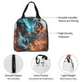 thumbnail image 3 of Pofeuu Blue Dragon And White Tiger Print Lunch Bag Lunch Box Large Capacity Insulated Lunch Bag for Adult, Leakproof Reusable Lunch Tote Bags for Work, 3 of 5