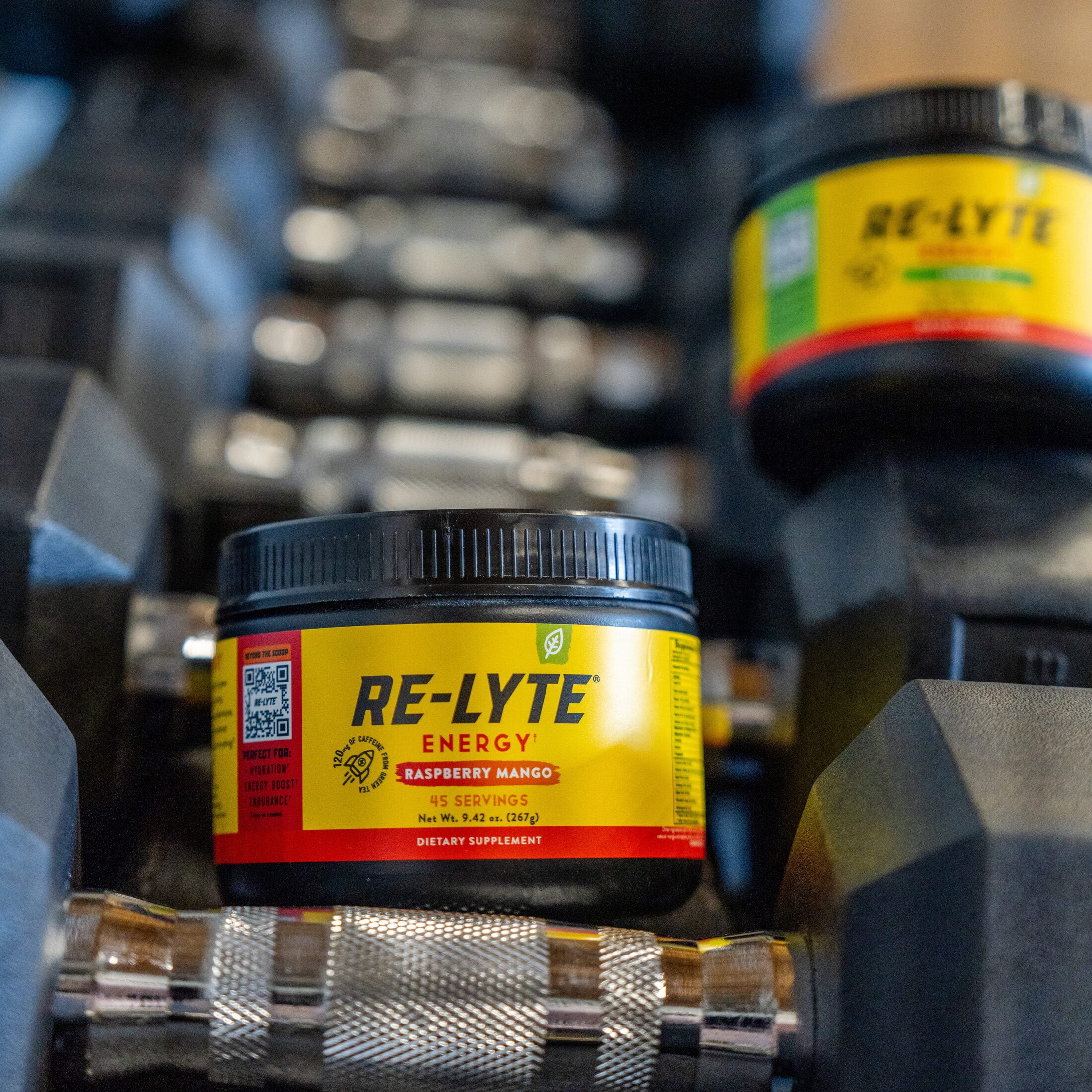 Redmond Re-Lyte® Energy Electrolyte Mix (Raspberry Mango) 9.42 oz Jar