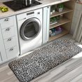thumbnail image 3 of Black and Tan Leopard Print Kitchen Rug Mat,Kitchen Runner Rugs Non Skid Washable,Decorative Kitchen Floor Mats for Kitchen,Sink,Laundry,17"x47.2", 3 of 7