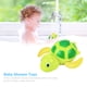 thumbnail image 4 of Juguetes de agua de material esmerilado para bebés, mecanismo de relojería de cadena enrollada con tortuga de natación infantil Tmvgtek libre de BPA, 4 of 8