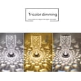 thumbnail image 5 of LINLIN Crystal Table Lamp, Bedside Lamps with Touching Control, 3 Lighting Colors Brightness Adjustable USB Rechargeable Crystal Decorative Nights Lamp, 5 of 7
