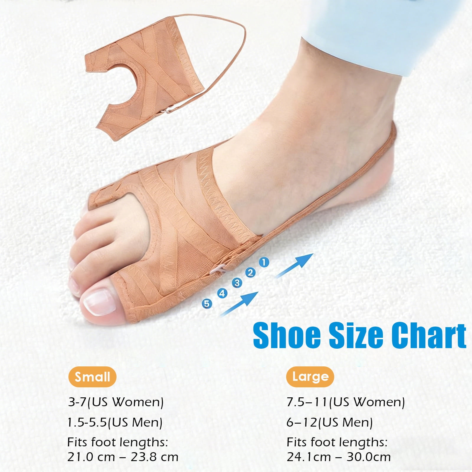 Adjustable Bunion Corrector for Women and Men, Toe Straightener – picture 7