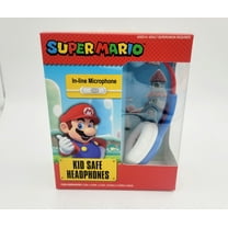SUPER MARIO Kid Safe Headphones Volume Limiting Age 6