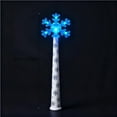 thumbnail image 3 of Christmas Tree Magic Wand Red And White Striped Star Glowing Light Controller For Holiday Decoration B, 3 of 7