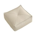 thumbnail image 3 of Cojín de suelo Cojines de tatami, cojín de asiento grande cuadrado, cojín de silla, cojín de suelo, cojín de patio para el hogar, comedor, yoga gris claro, 3 of 8