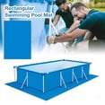 thumbnail image 3 of Yingyy Swimming Pool Mat Protective Carpet Water Pools Fittings Sheeting Protector Blue Ground Padding Accessory Outdoor Floor Pad No.2, 3 of 9