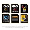 thumbnail image 2 of Cargador de batería STANLEY BC25BS Smart 12V para coche/marina, 2 of 4