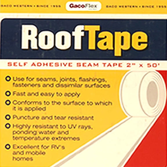 Gaco # GRT50 Gaco Roof Tape - 2 inch x 50 ft roll