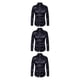 thumbnail image 5 of Qarigey Camisa transpirable para hombre Satén con mangas largas - Trabajo Boda o hogar Camisa para hombre Manga larga formal Negro grande S Type1 NO1, 5 of 6