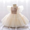 thumbnail image 5 of LOVEBAY 3-11T Girls Sequin Mesh Tull Dress Ball Gown Dresses For Girls Special Occasion Dresses Wedding Flower Girl Pageant Gown Party Dress, 5 of 9