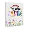 thumbnail image 2 of Stupell Industries Modern You Are Amazing Encouragement Canvas Art, 16 x 20, by Kim Allen, 2 of 7