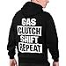 thumbnail image 3 of STYLN Sweat à Capuche Répétitif avec Embrayage à Gaz (Moyen) Noir, 3 of 4