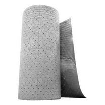 Sorbent Roll, 42 gal, 32 in x 150 ft, Oil, Gray, Polypropylene