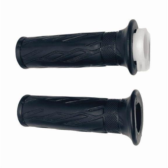 ​​Replacement Handlebar Grips & Throttle Tube Set Compatible with Suzuki GSXR 600 750 1000 1300 DL650 Hayabusa - Motorcycle Grip Assembly​​