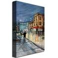 thumbnail image 3 of Trademark Art "Night Lights, Green Bay" Canvas Art by Ryan Radke, 3 of 3